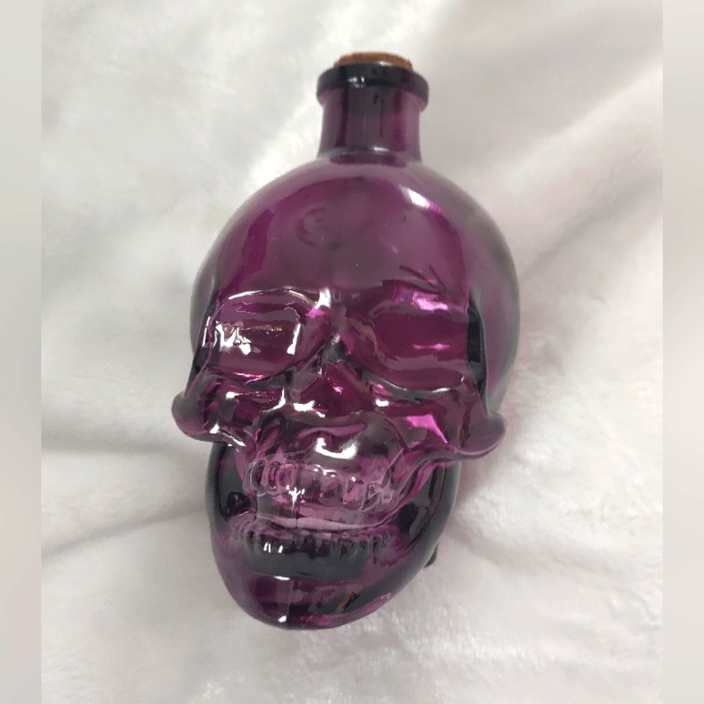 2 Purple Skull Jars